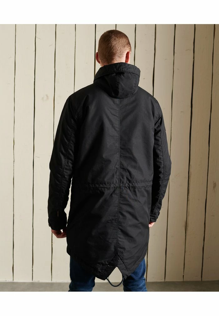 Superdry Parka - Blue-black Denim 2 Superdry Parka - Blue-black Denim - Image 2