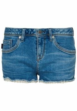 Superdry HOT - Denim Shorts - Lighter Indigo Vintage