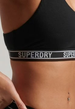 Superdry BRALETTE - Bustier - Black Mono -Superdry Shop e2c44e9d8da44ca5afd92c57c80bd8fa