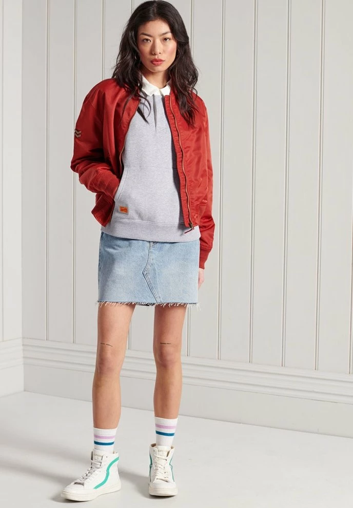 Superdry RUGBY - Sweatshirt - Ice Marl 1 Superdry RUGBY - Sweatshirt - Ice Marl