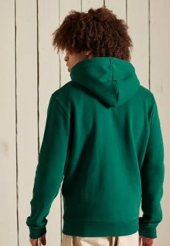 Superdry Zip-up Sweatshirt - Dark Forest Green -Superdry Shop e2eb50950cb5452eb9bd675dfca051a4