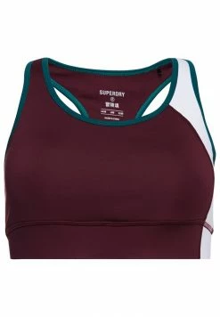 Superdry Sports Bra - Port -Superdry Shop e2f4aadeba0d4d9c9b85dae8a4552d94