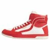 Superdry VINTAGE VEGAN - High-top Trainers - White/red