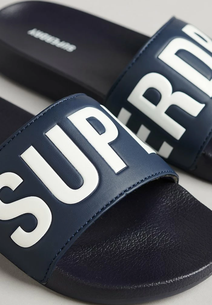 Superdry CODE CORE - Pool Slides - Deep Navy Optic 2 Superdry CODE CORE - Pool Slides - Deep Navy Optic - Image 2