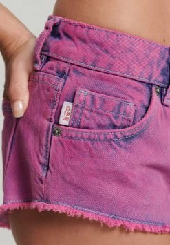 Superdry HOT - Denim Shorts - Pink Wash -Superdry Shop e35f15701a684c1cbba51fcfda65e932