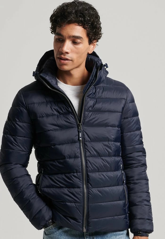 Superdry Winter Jacket - Eclipse Navy 1 Superdry Winter Jacket - Eclipse Navy