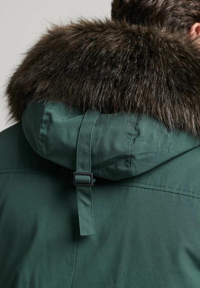 Superdry Down Coat - Emerald Green 4 Superdry Down Coat - Emerald Green - Image 4