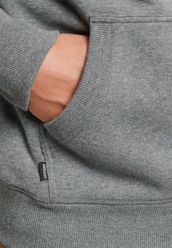 Superdry LOGO EMBROIDERED - Hoodie - Charcoal Grey Marl -Superdry Shop e380ba1c640b40a4b37830f00e9df15c