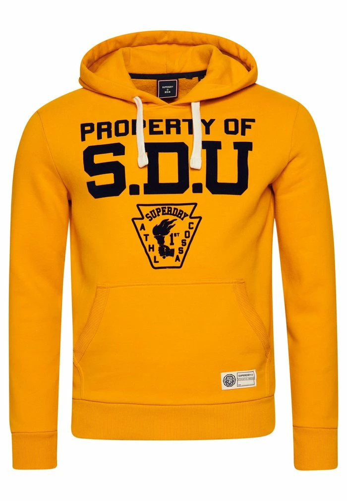 Superdry VINTAGE ATHLETIC - Hoodie - Track Gold 4 Superdry VINTAGE ATHLETIC - Hoodie - Track Gold - Image 4