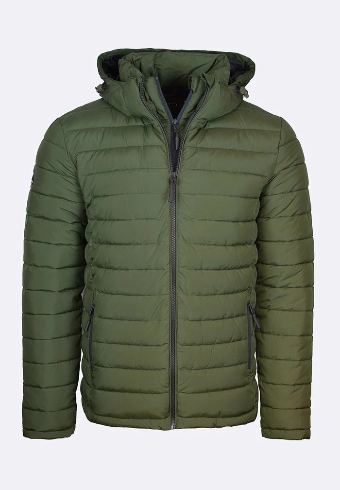 Superdry Winter Jacket - Army Khaki 1 Superdry Winter Jacket - Army Khaki