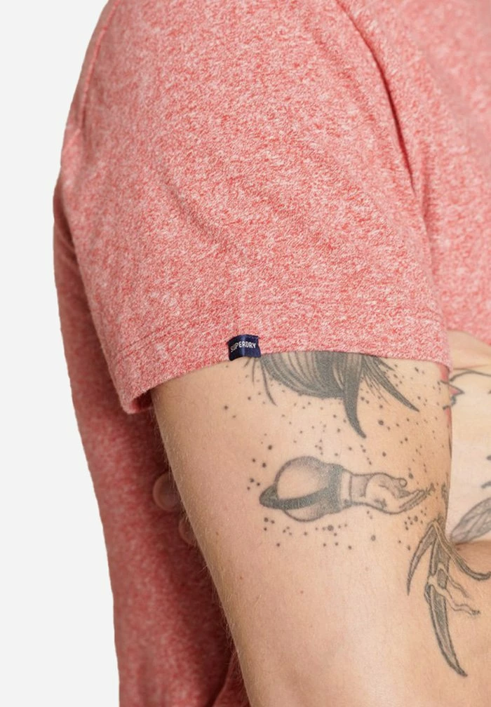 Superdry VINTAGE-LOGO - Basic T-shirt - Mid Red Grit 5 Superdry VINTAGE-LOGO - Basic T-shirt - Mid Red Grit - Image 5