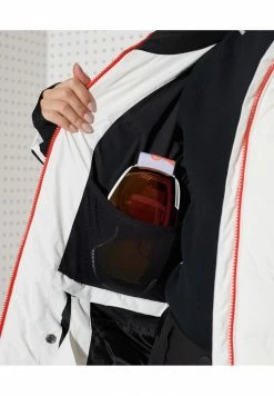 Superdry ALPINE REVIVE PUFFER - Winter Jacket - White -Superdry Shop e3b01bdcf7f04240848212d89ba440b3