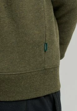 Superdry VINTAGE LOGO - Fleece Jumper - Olive Marl 4 Superdry VINTAGE LOGO - Fleece Jumper - Olive Marl -Superdry Shop e3eda38d709c41fabfb98a83a16e2168