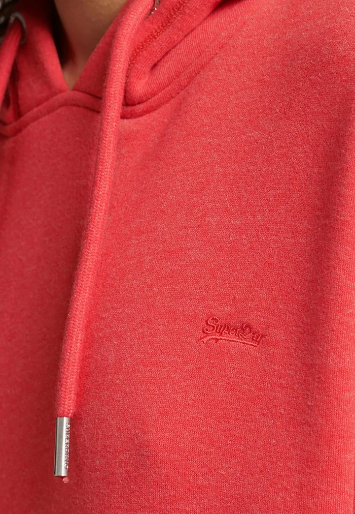 Superdry EMBROIDERED LOGO - Day Dress - Papaya Red Marl 4 Superdry EMBROIDERED LOGO - Day Dress - Papaya Red Marl - Image 4