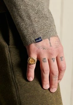 Superdry VINTAGE - Long Sleeved Top - Cinder Jaspe -Superdry Shop e468bb665b654ca0ade8c99456d65227