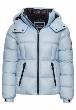 Superdry MOUNTAIN - Down Jacket - Atmosphere Blue -Superdry Shop e47c05168561463bb8945530ddd77d80