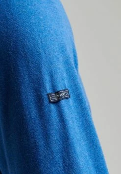 Superdry VINTAGE CORE LOGO SEASONAL - Long Sleeved Top - Varsity Blue Marl -Superdry Shop e47e1e3f429b4624bf586a2851e0fce2