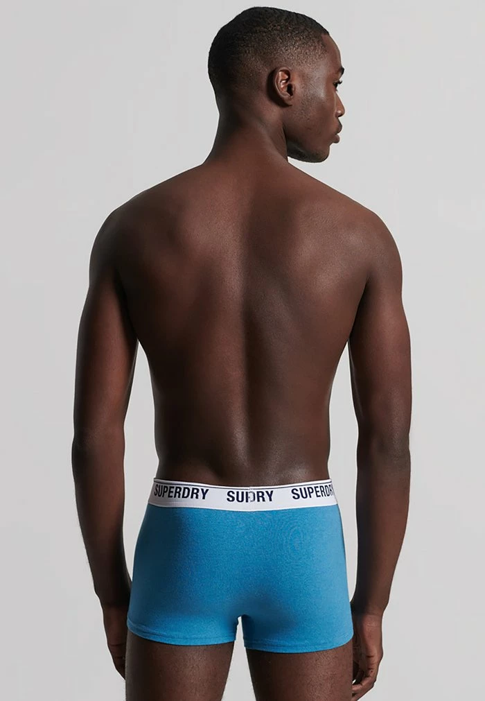 Superdry Pants - Electric Blue Marl 1 Superdry Pants - Electric Blue Marl