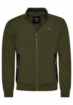 Superdry Bomber Jacket - Dark Moss -Superdry Shop e4db8946462545259cd4a88d0c3b3a83