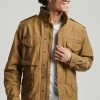 Superdry VINTAGE M65 MILITARY - Light Jacket - Breen