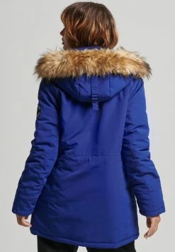 Superdry EVEREST - Parka - Cobalt -Superdry Shop e56b725b758e41b4b100c1b403783406