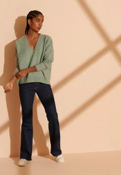 Superdry ISABELLA SLOUCH - Jumper - Soft Spearmint Marl