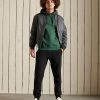 Superdry VINTAGE - Hoodie - Heritage Pine Marl/vintage Wash Black