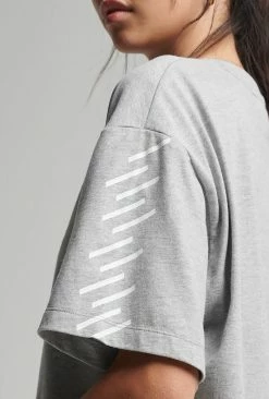 Superdry Print T-shirt - Grey Marl -Superdry Shop e6c10159e64a4e16ad54e791c25518ca