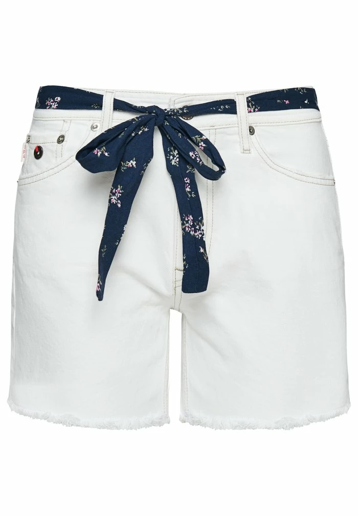 Superdry VINTAGE MID - Denim Shorts - Optic 6 Superdry VINTAGE MID - Denim Shorts - Optic - Image 6