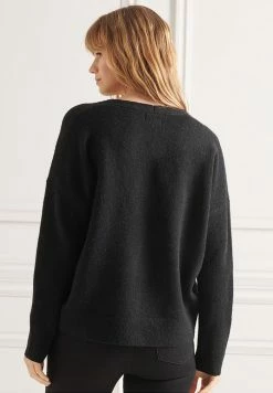 Superdry STUDIOS SLOUCH - Jumper - Black -Superdry Shop e6f8bf31d8de42eaad6cb9f86cc619fe