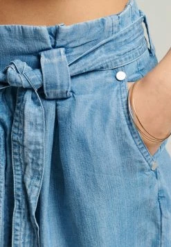 Superdry DESERT PAPER BAG - Shorts - Indigo Light -Superdry Shop e7198a2848244f2b8ae741e2ddbf9a42