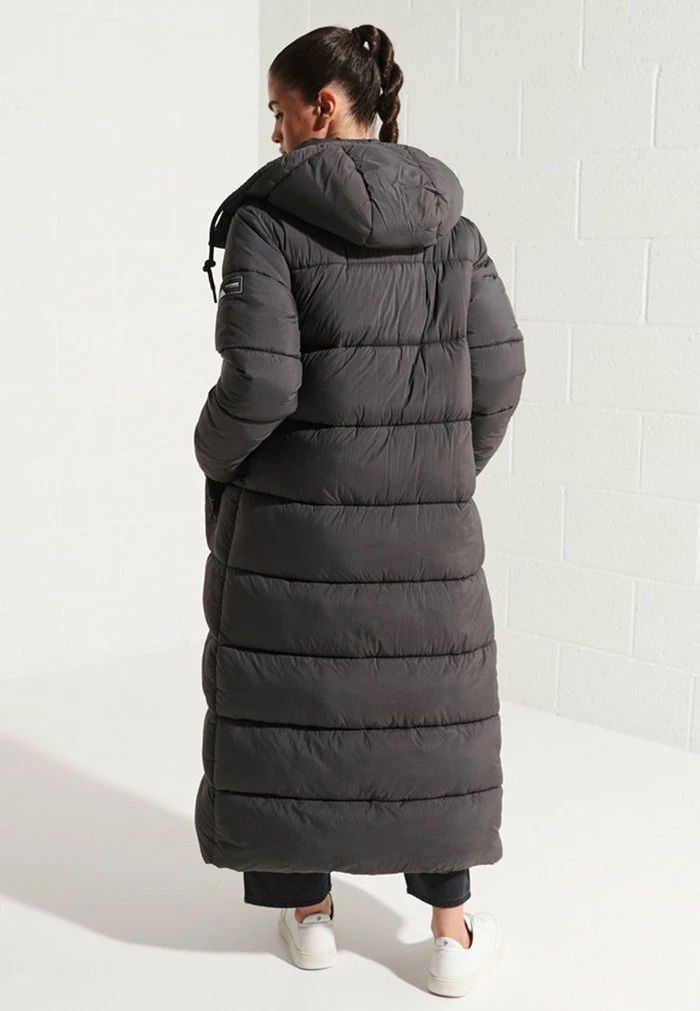 Superdry Winter Coat - Black Grid 2 Superdry Winter Coat - Black Grid - Image 2