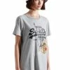 Superdry VL NYC PHOTO TEE - Print T-shirt - Grey Marl