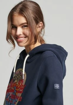 Superdry VINTAGE NARRATIVE - Hoodie - Eclipse Navy 8 Superdry VINTAGE NARRATIVE - Hoodie - Eclipse Navy -Superdry Shop e75dfda9a46a4eb49165b2a54816db00