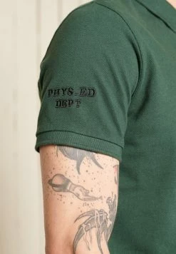 Superdry SUPERSTATE SHORT SLEEVE - Polo Shirt - Jungle Green -Superdry Shop e78bb934f80c4fb3a09765e48e68db64