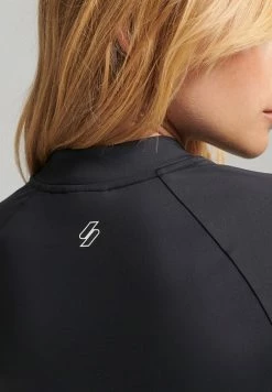 Superdry LONGSLEEVE - Shift Dress - Black -Superdry Shop e7b40c7ea0e4410c9547dd75e514c6af