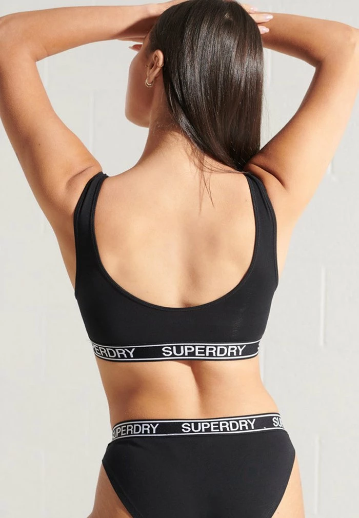 Superdry PACK OF 2 - Bustier - Optic/black 2 Superdry PACK OF 2 - Bustier - Optic/black - Image 2