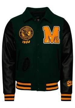 Superdry COLLEGE VARSITY PATCH - Bomber Jacket - Enamel Green -Superdry Shop e7ebdb135198458789740e9835439a38