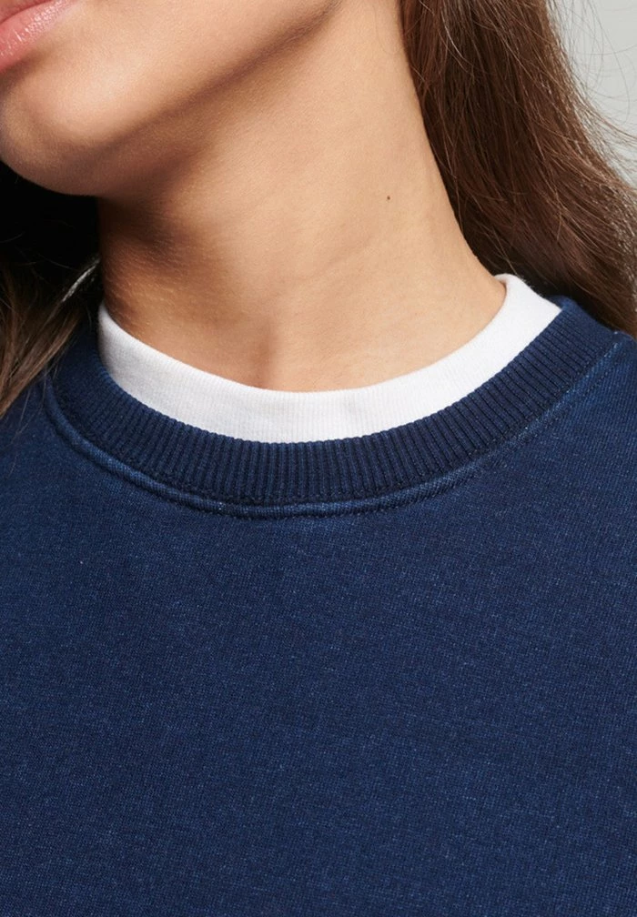 Superdry VINTAGE - Sweatshirt - Dark Indigo 3 Superdry VINTAGE - Sweatshirt - Dark Indigo - Image 3