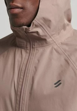 Superdry SPORT - Waterproof Jacket - Dark Taupe -Superdry Shop e86884a7d661428dbd440fbd4d92fe4b