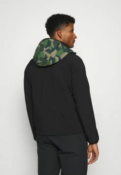 Superdry MOTION RADAR HOODED HYBRID - Soft Shell Jacket - Dark Green -Superdry Shop e87a445129864dd5932ceb8d9db62965