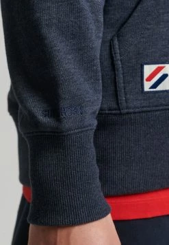 Superdry Zip-up Sweatshirt - Deep Navy Marl -Superdry Shop e8ac2c7021784bc1bb5929f40795b42b