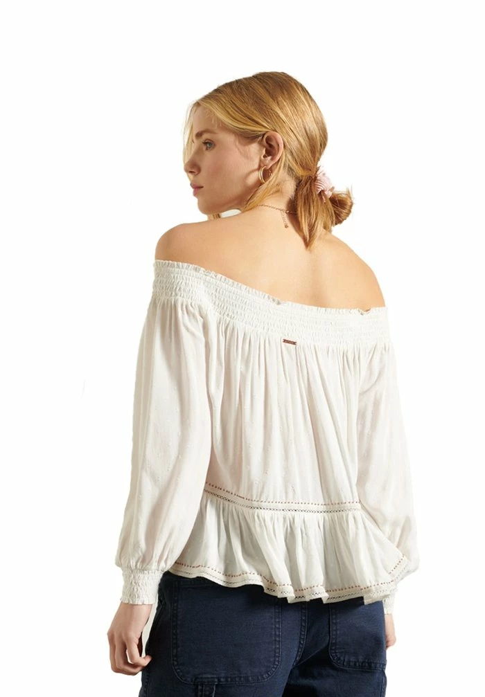 Superdry AMEERA - Blouse - White 2 Superdry AMEERA - Blouse - White - Image 2