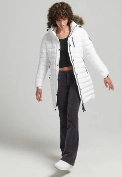 Superdry Winter Coat - White