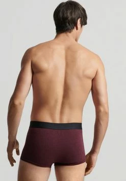Superdry ORGANIC COTTON DOUBLE PACK - Boxer Shorts - Navy/burgundy