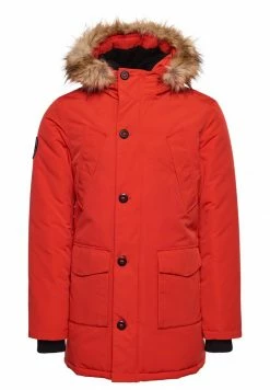 Superdry EVEREST - Winter Coat - Bold Orange -Superdry Shop e8ea57122b4c42bf9ccfdd817020f4af