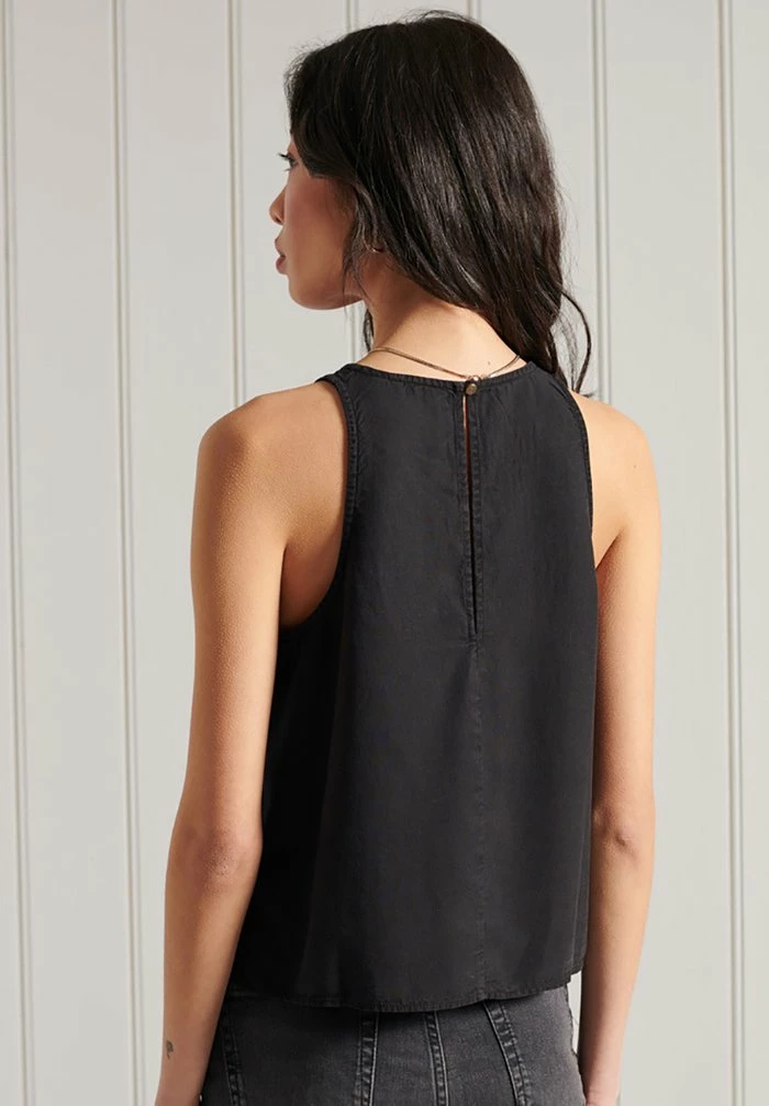 Superdry Blouse - Black 1 Superdry Blouse - Black