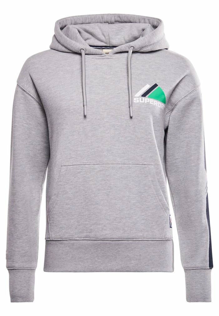 Superdry Hoodie - Grey Marl 4 Superdry Hoodie - Grey Marl - Image 4