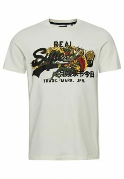 SUPERDRY VINTAGE - Print T-shirt - Ecru -Superdry Shop e9333134a9e345b2b24699c03a8b28ea
