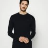 Superdry VINTAGE LOGO - Long Sleeved Top - Black